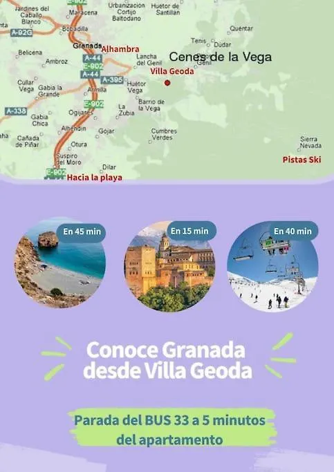 Villa Geoda Cenes De La Vega 0*,